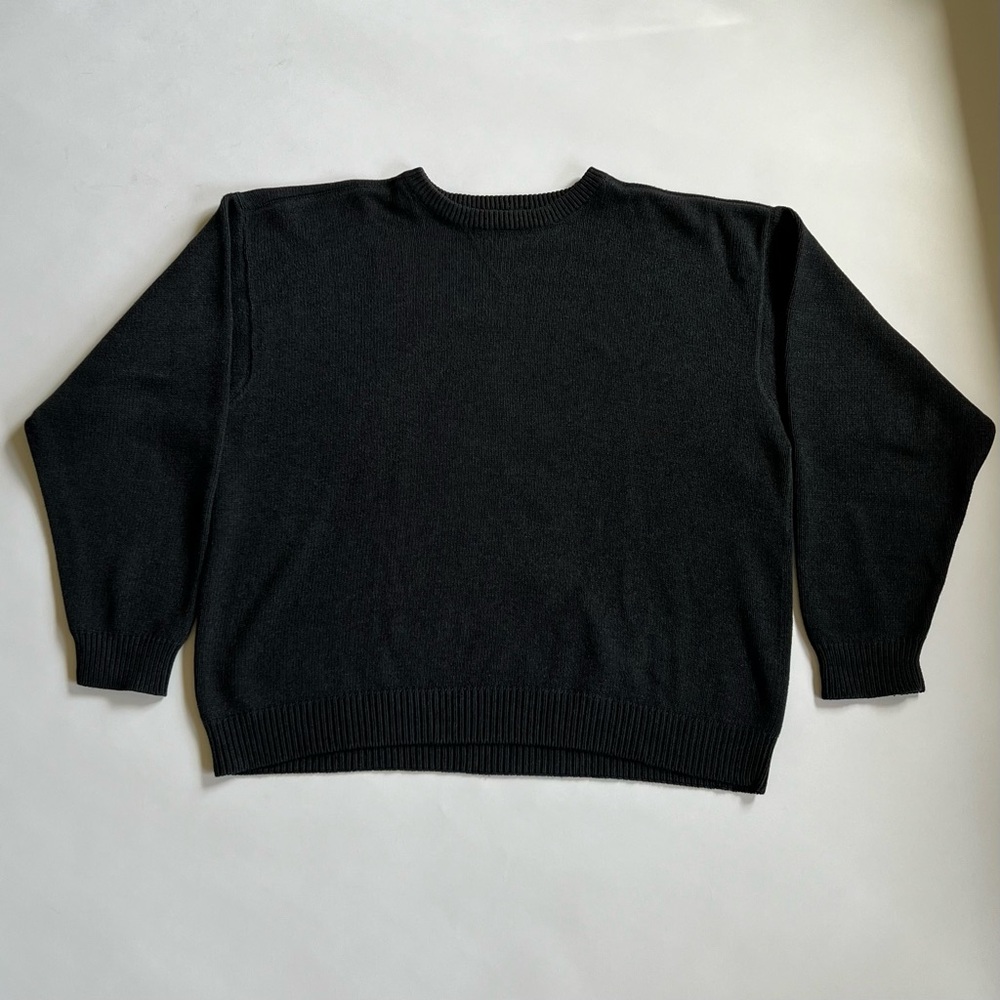 Croft & Barrow Dark Grey Knit Sweater, Size XXL - Picture 3 of 5